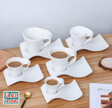 12 Piece Coffee Cup And Saucer Set