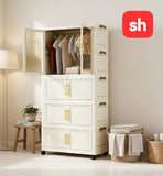 SH Foldable Multi-Layer Large Capacity Storage Cabinet