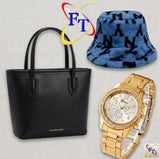 FT Handbag, Watch And Hat Combo