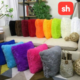 SH 5-Piece Fluffy Cushion Cover Set