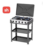 Five-Plate Gas Stove