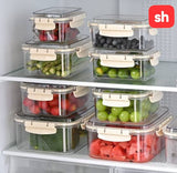 Three Piece Acrylic Storage Bowl Set With Lids