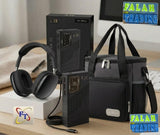 Lunch Bag, Headphones And Power Bank Combo