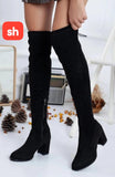 Ladies’ Outdoor Risen Heel Rough Boots