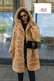 Ladies’ MH Fluffy Long Trendy Coat