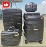 Five Piece High Luggage Travel Set