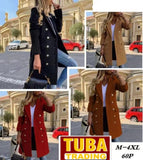 Ladies’ Long TT Jacket With Six Buttons