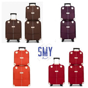 SMY 2 Piece Luggage And Carry Bag Set