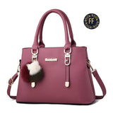 Ladies’ FF Handbag With Pom-Pom