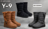 Women's Zip-Up Boots with Buckle