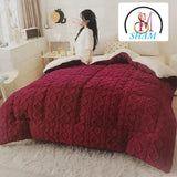 Geometric Five Piece Comforter Set - Queen Size