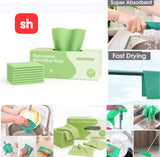 20 Piece Removable Microfiber Rag Box