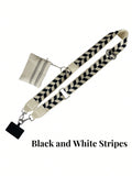 1-Pack 2024 New Crossbody Phone Lanyard With Zipper Wallet Attachment,  Nylon Neck Strap For Mobile Devices With Card Holder, Universal Anti-Theft Cell Phone Cord With Clip-On Detachable Wallet