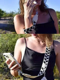 1-Pack 2024 New Crossbody Phone Lanyard With Zipper Wallet Attachment,  Nylon Neck Strap For Mobile Devices With Card Holder, Universal Anti-Theft Cell Phone Cord With Clip-On Detachable Wallet