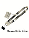 1-Pack 2024 New Crossbody Phone Lanyard With Zipper Wallet Attachment,  Nylon Neck Strap For Mobile Devices With Card Holder, Universal Anti-Theft Cell Phone Cord With Clip-On Detachable Wallet