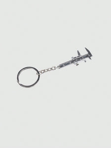 (The Color Of The Scale And Numbers Is Random)1 Pc Mini Caliper Key Chain Alloy Vernier Caliper Keyring Portable Rulers Calipers Keychain Small Measuring Gauging Tools 0-40mm