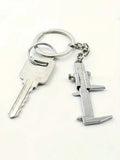 (The Color Of The Scale And Numbers Is Random)1 Pc Mini Caliper Key Chain Alloy Vernier Caliper Keyring Portable Rulers Calipers Keychain Small Measuring Gauging Tools 0-40mm
