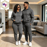 Unisex Plain Tracksuit Set