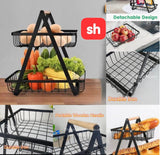 SH Two-Layer Foldable Fruit Basket