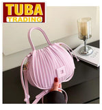 Ladies’ TT Ruffle-Styled Handbag
