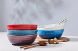 Six Piece 15cm LC Stoneware Cereal Bowl Set
