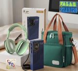 Lunch Bag, Headphones And Power Bank Combo
