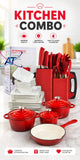 Kitchen Dinnerware And Cookware Combo