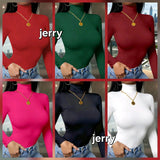 Ladies’ Long Sleeve Turtleneck Jerry T-Shirt