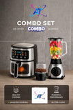 8L Air Fryer And 2-In-1 Blender & Grinder Combo