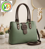 Ladies’ VP Buckle Shoulder Handbag