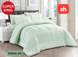 Five Piece EMMA Comforter Set - Super King