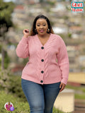Ladies’ Button-Up Sweatshirt