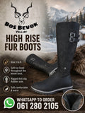 BosBeVok High Rise Fur Boots