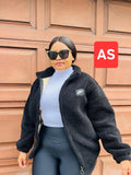 Ladies’ AS Fluffy Zip-Up Jacket