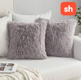 SH 5-Piece Fluffy Cushion Cover Set