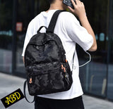 ABD Camo-Inspired Pattern Backpack