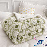 AT Diamond Shape Queen Size Blanket