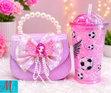MH Kids Handbag And Sippy Cup Combo