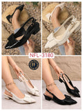 Ladies’ FF Pointed Toe Bow Heel