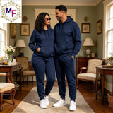 Unisex Plain Tracksuit Set