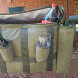 Two Pocket Cattle Rail Cooler Deluxe