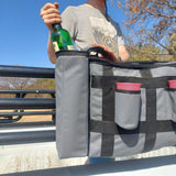 Two Pocket Cattle Rail Cooler Deluxe