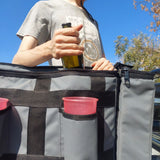 Two Pocket Cattle Rail Cooler Deluxe