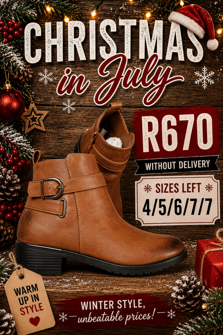 Buckle Ankle Boots