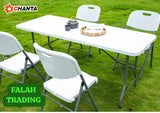 Four Chair And One Table Set