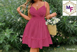 Ladies’ Spaghetti Strap Midi Dress