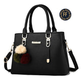 Ladies’ FF Handbag With Pom-Pom