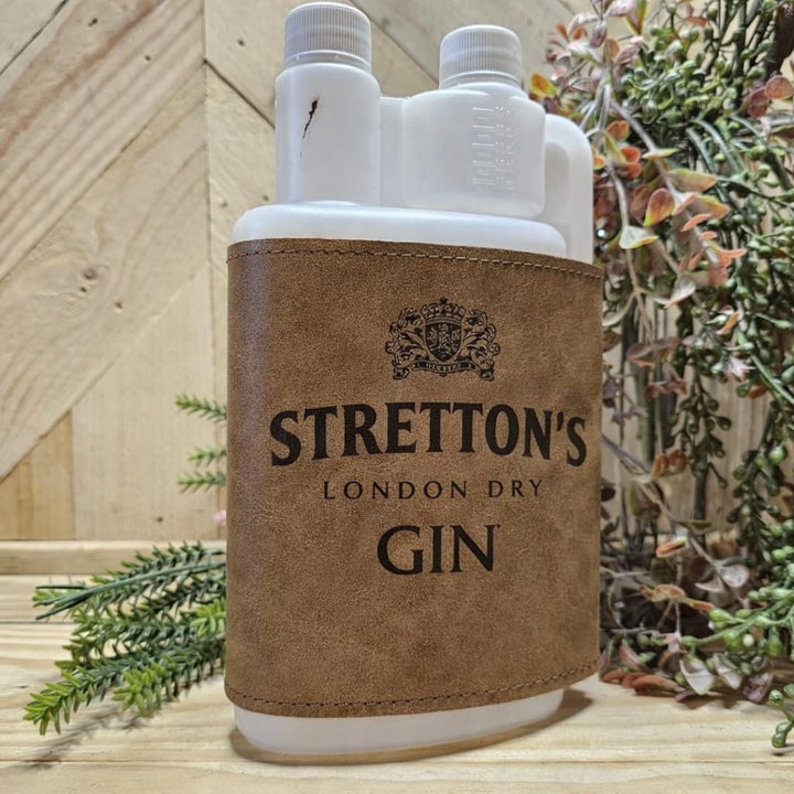 Custom Strettons London Dry Gin Squeeze Bottle & Tumbler Combo
