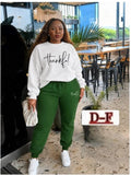 Ladies’ DF Thankful Two-Piece Tracksuit Set