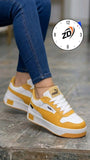 Ladies’ ZD Lace-Up Flat Shoes